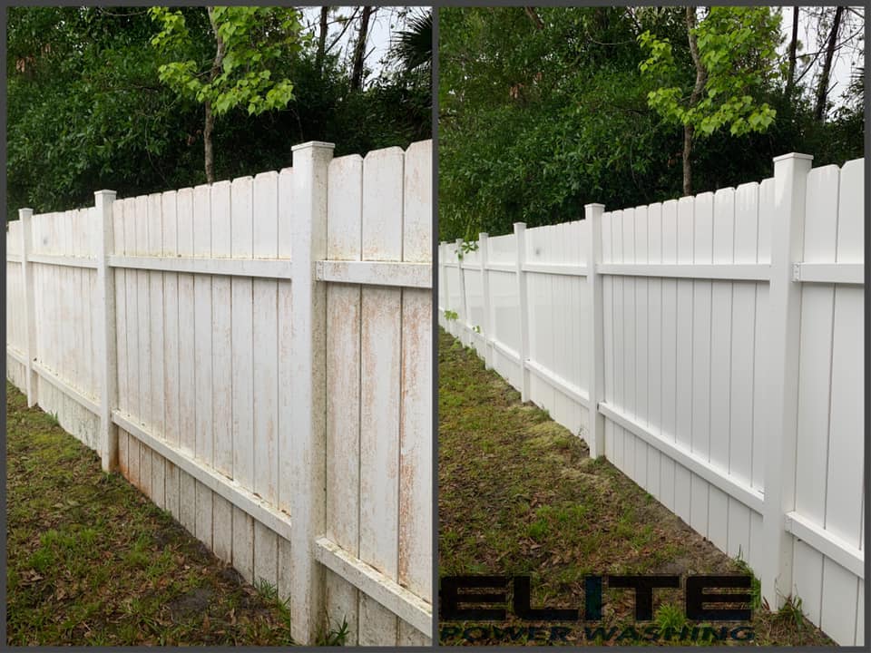 fence cleaning services