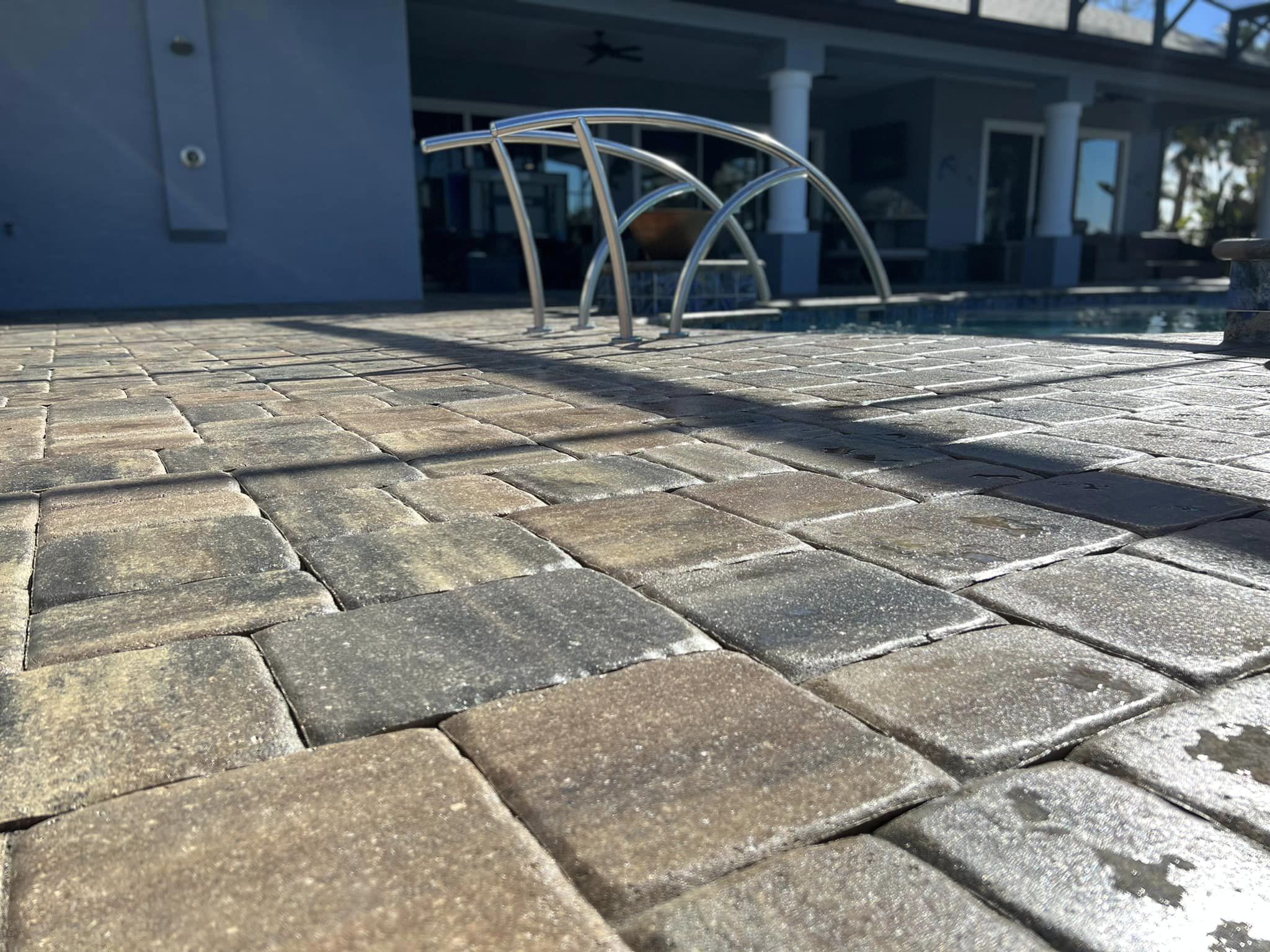 paver cleaning and sealing in Palm Coast FL