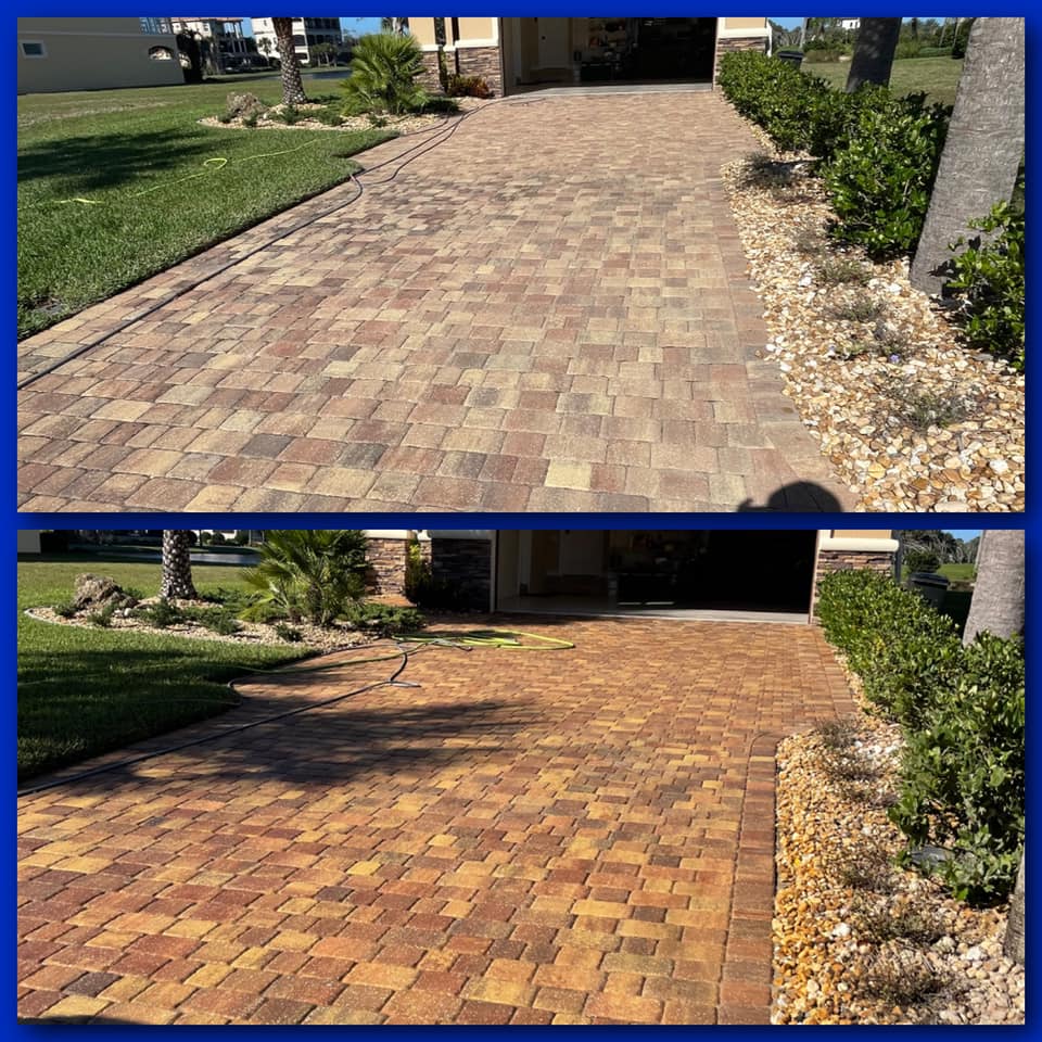 Ormond Beach Paver Cleaning and Sealing